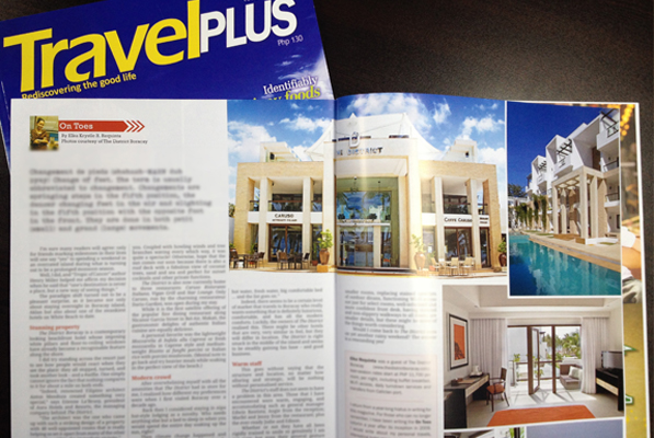 The District Boracay at Travel Plus Magazine