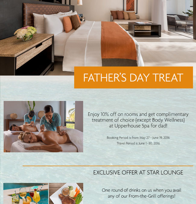 Father’s Day Promo 2016