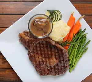 Star Lounge’s Best Seller: Rib Eye Steak