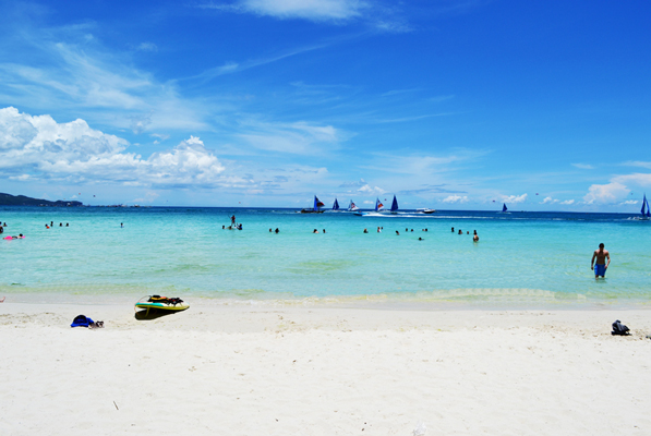 Staying Active while in Boracay