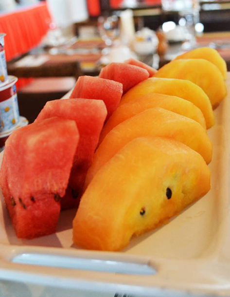 Fresh Fruits at Star Lounge