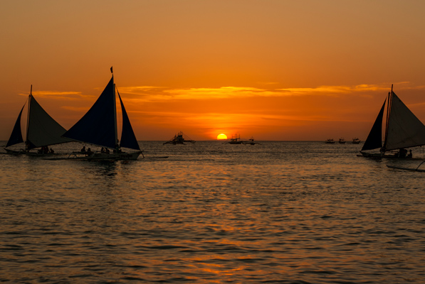 Sunset Moment in Boracay