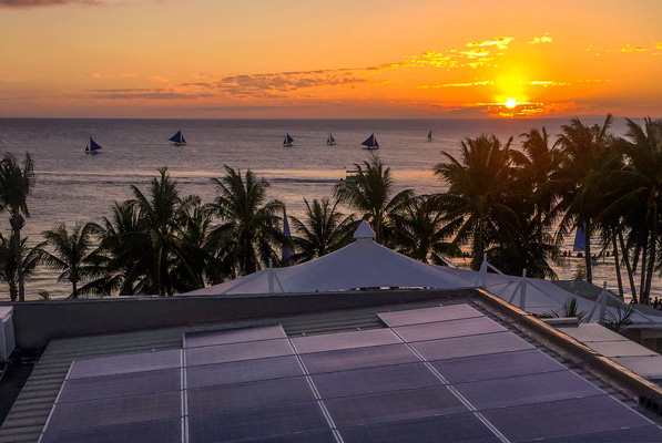 The District Boracay now runs on Solar Power