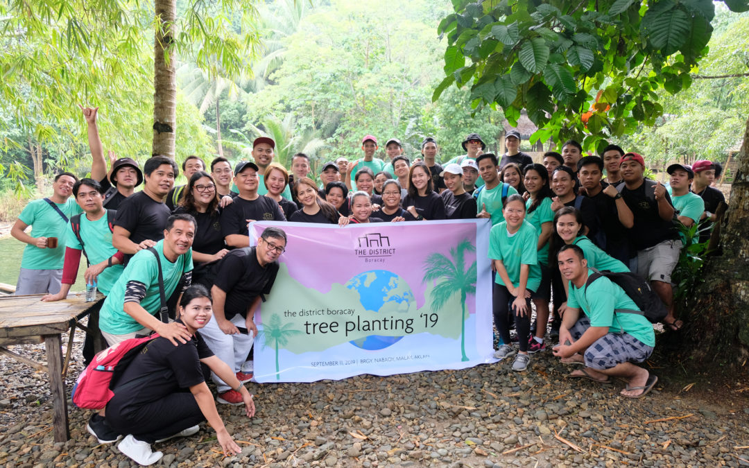 The District Boracay holds first Tree Planting Activity